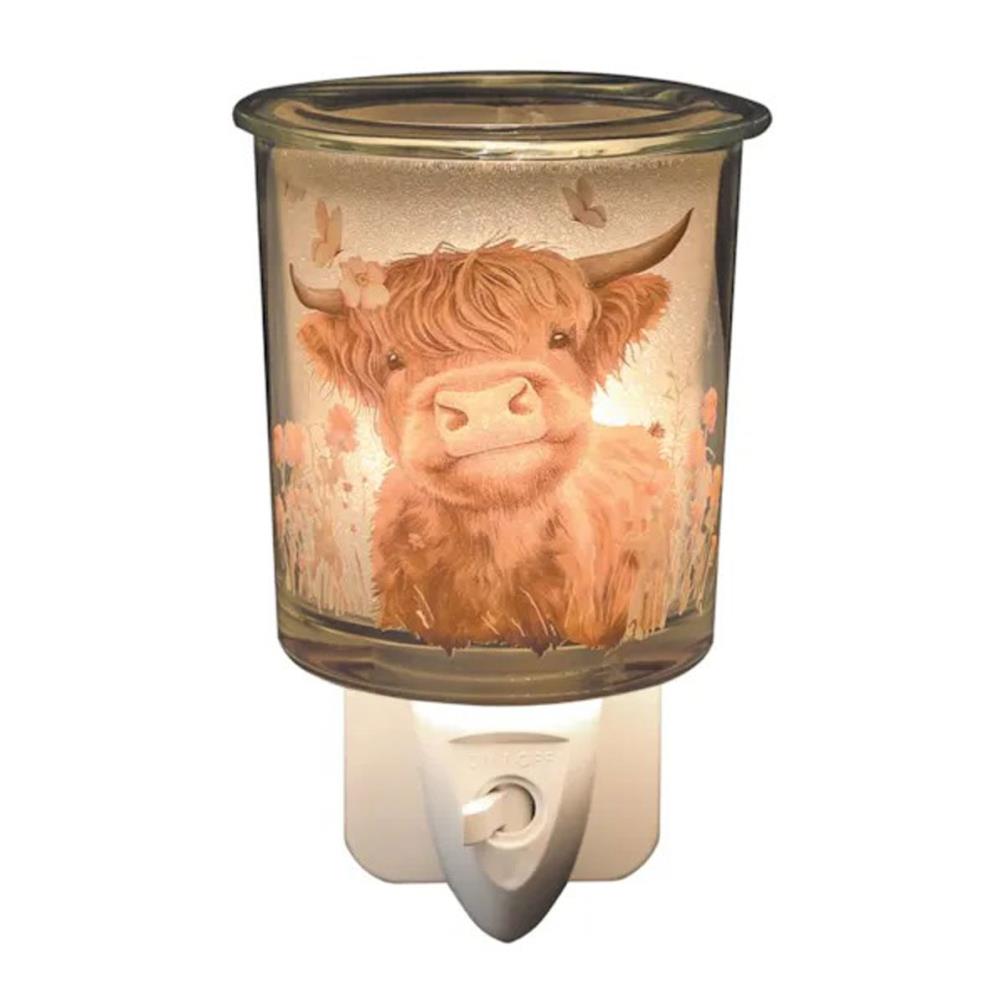 Aroma Highland Cow Plug In Wax Melt Warmer Extra Image 1